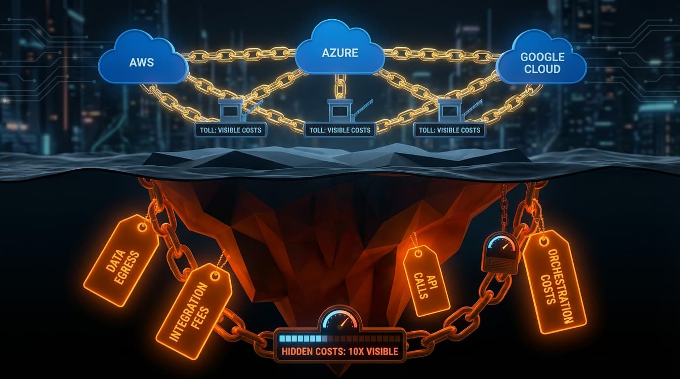 Die versteckten Kosten von Multi-Cloud, vor denen Sie niemand warnt