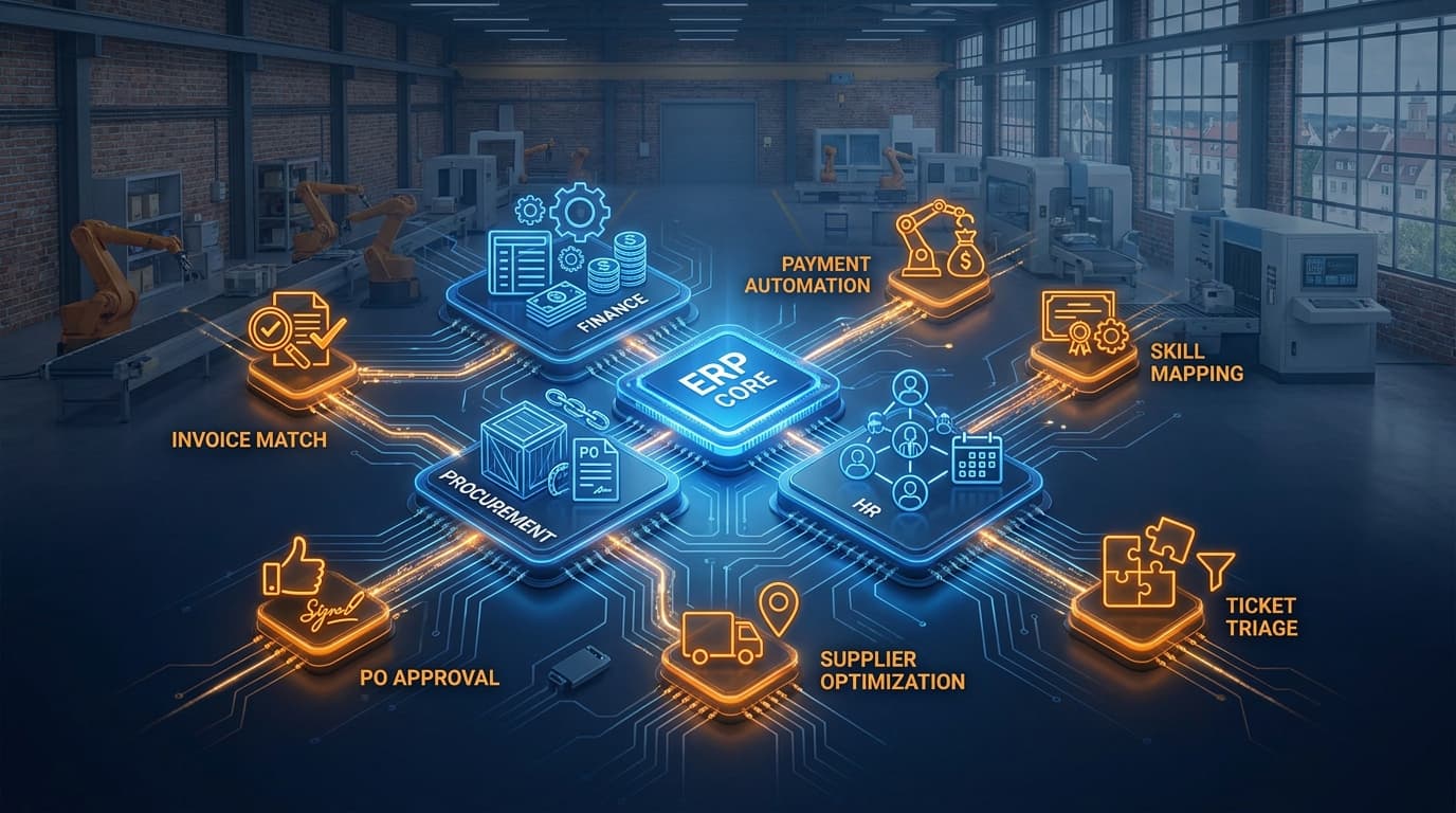 KI-Agenten in SAP- und Oracle-ERPs: ein Mittelstands-Leitfaden