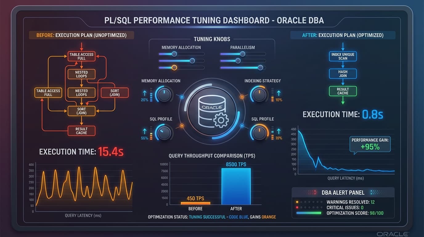 PL/SQL Performance-Tuning: 9 Optimierungen, die wirklich zählen