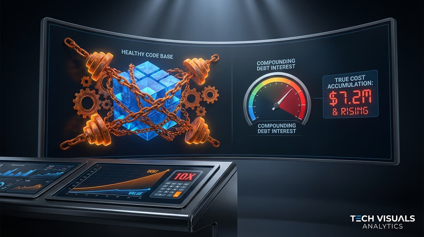 Technische Schulden: Wie Sie berechnen, was Ihr Legacy-Code wirklich kostet
