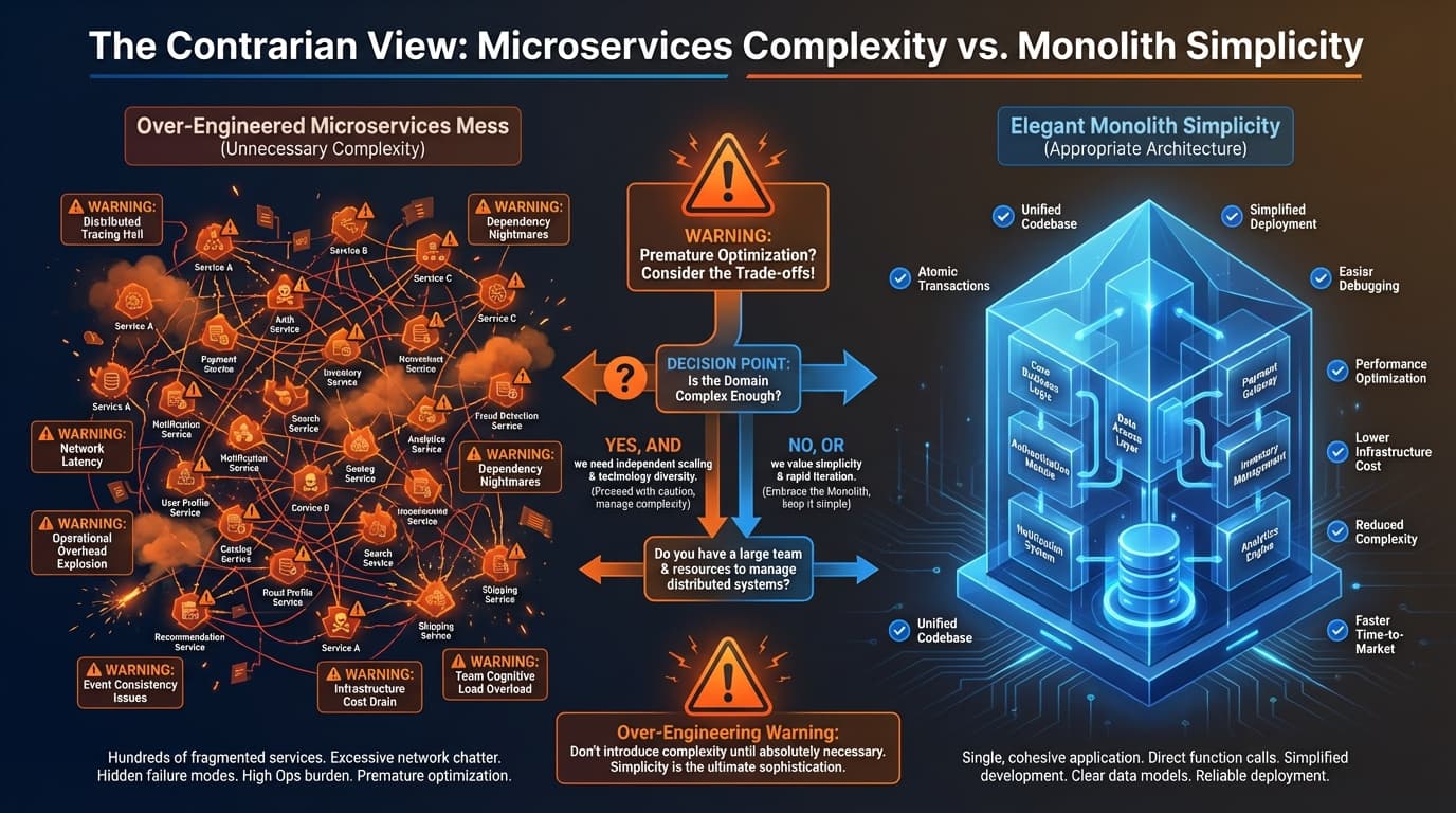 Wann man Microservices NICHT nutzen sollte: Ein Gegenstimmen-Guide